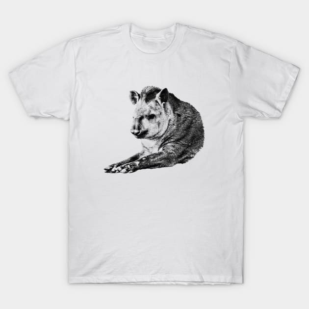 Tapir T-Shirt by Guardi